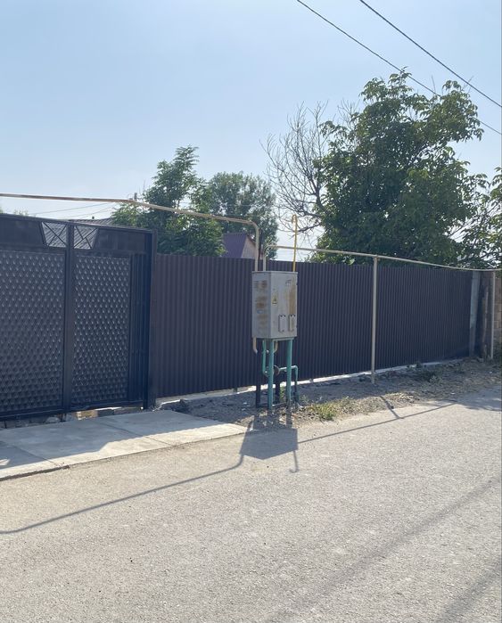 забор из профлиста