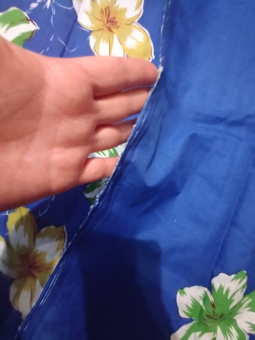 Спален комплект син