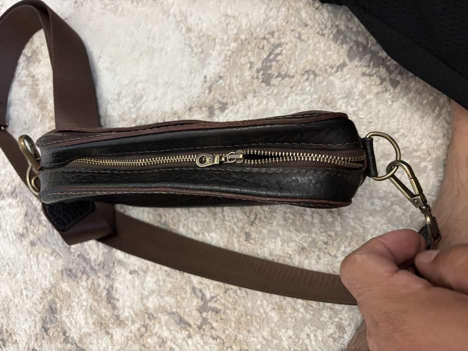 Сумка из натуралной кожи.