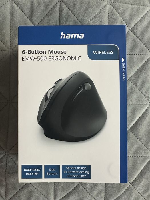 Ергономична мишка Hama