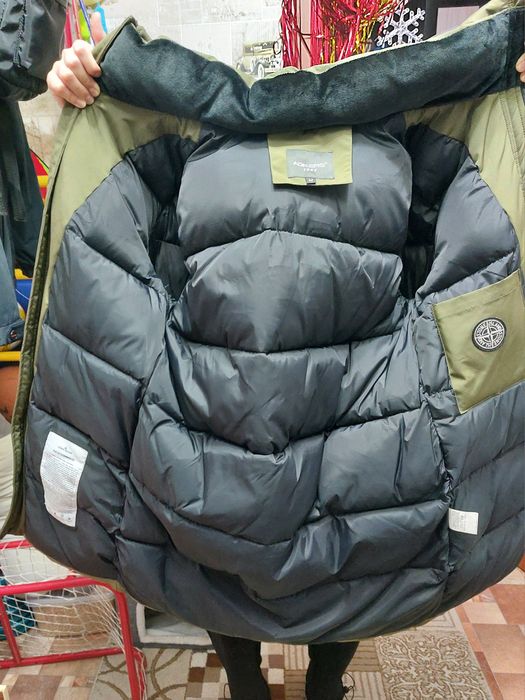 Пуховик подростковый зима