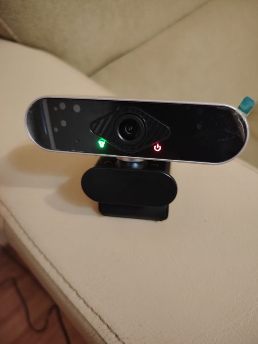 Cameră web Full HD 1080p USB – microfon, LED, prindere monitor