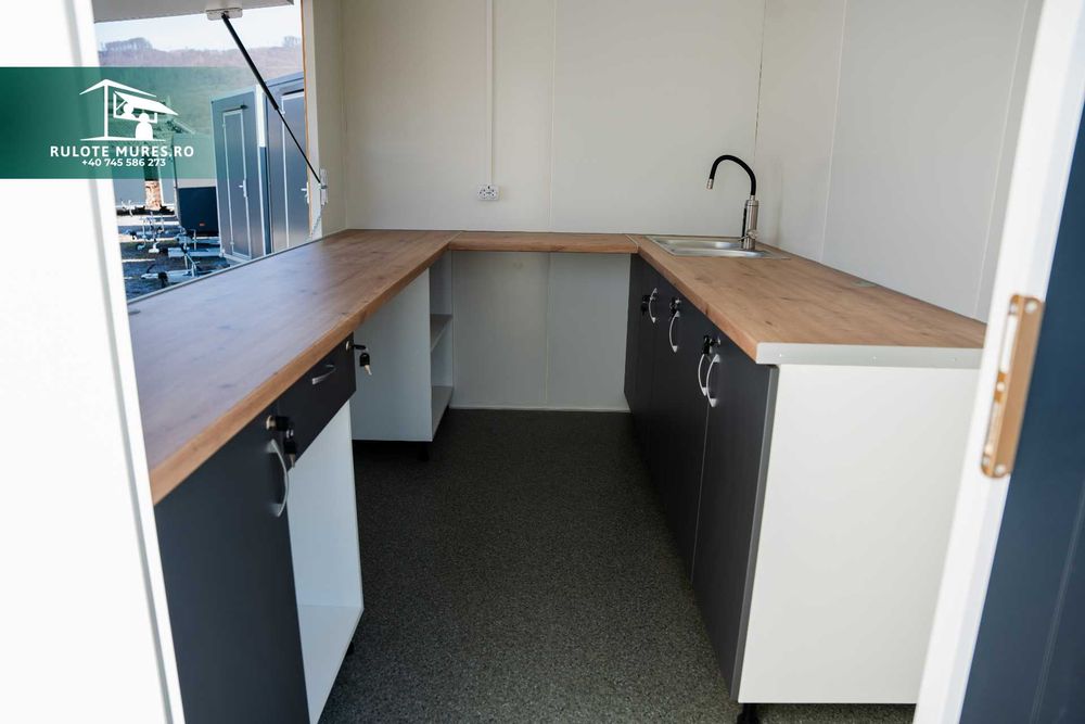 Rulota comerciala 3m, Patiserie, BAR , CAFENEA pe roti, FAST FOOD !!!