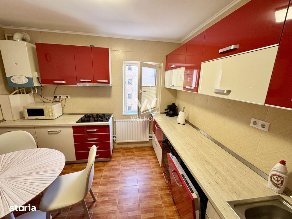 Apartament 3 camere de închiriat – spațios, luminos, gata de mutat