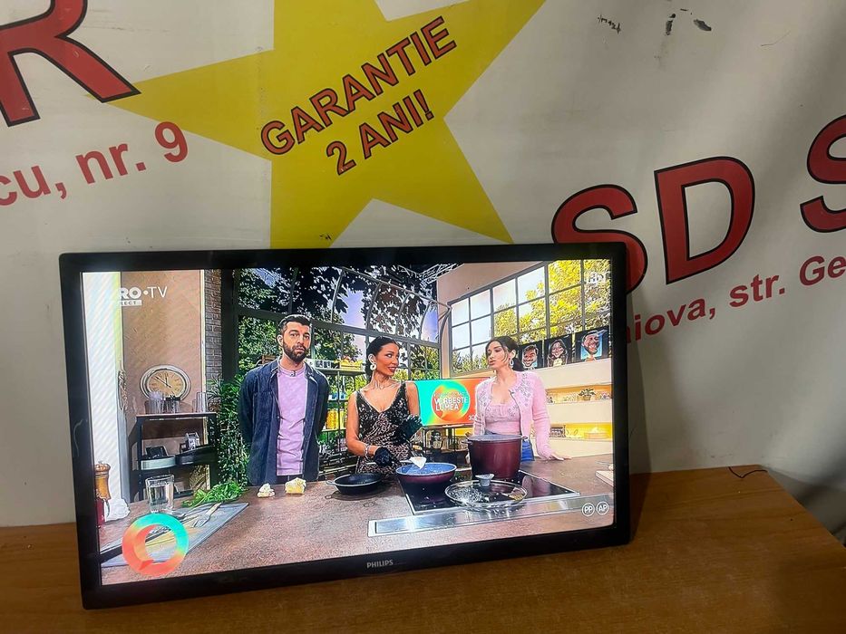 Televizor LED Digital Philips 24PHT4000/12//60cm Garantie 2ani