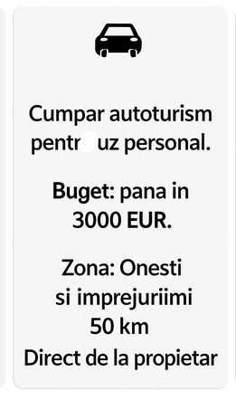 Servicii achiziție auto