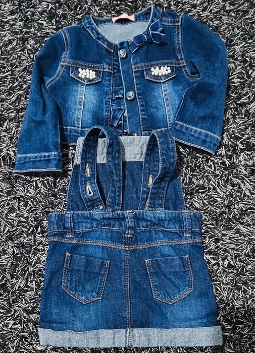 Vand set denim fetiță