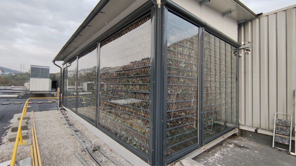 Sisteme Folie Transparenta.Rulou casetat, Rulou simplu, Panou cu bride