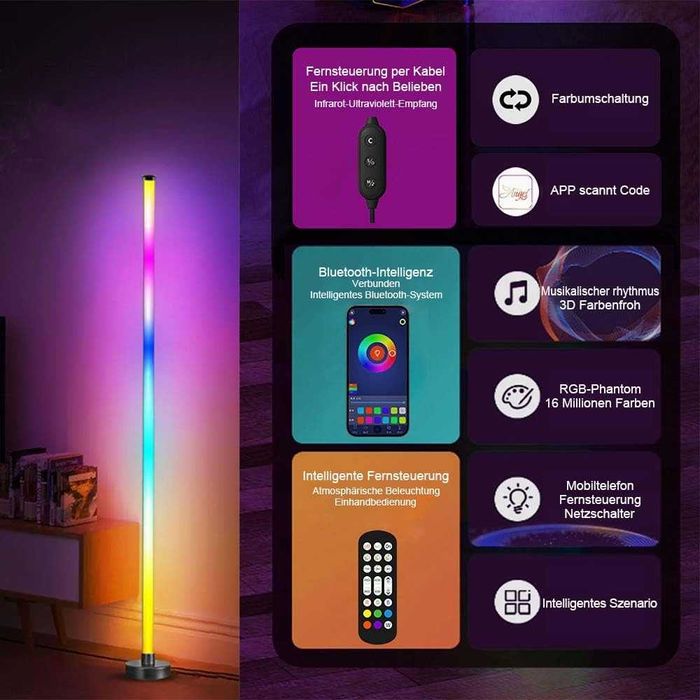 Lampa RGB 120 cm