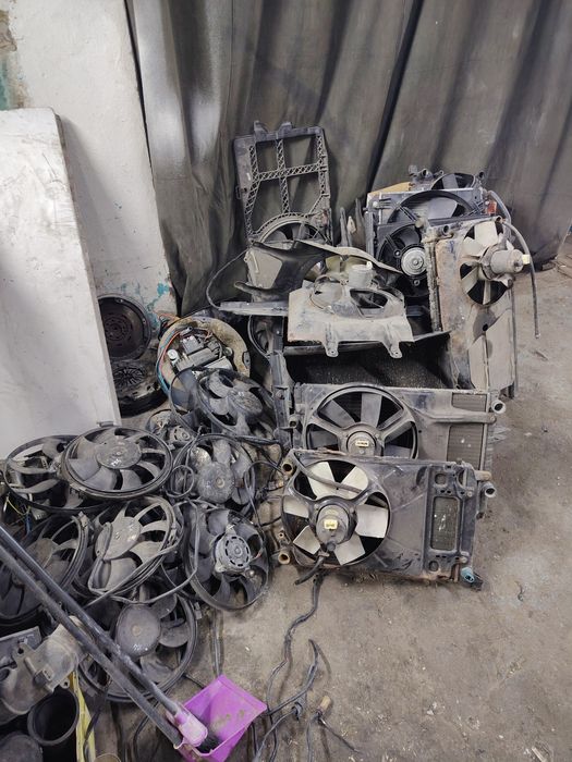 Радиаторы вентиляторы ауди