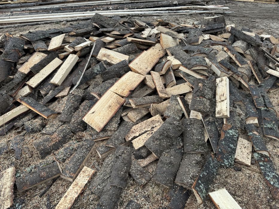 Дрова горбыль, срезка пиленые.