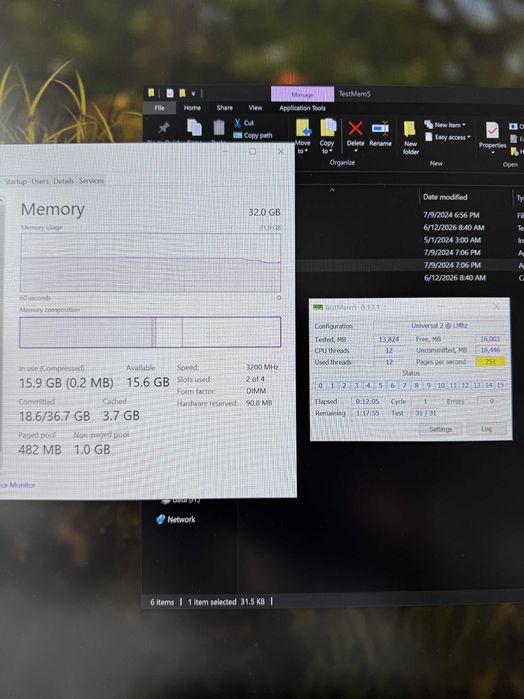 RAM Kingston/HyperX Fury 32GB DDR4 3200 CL16