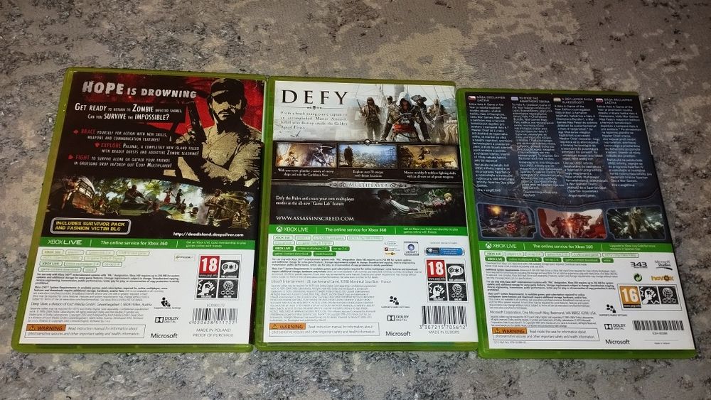 Jocuri XBOX 360.
