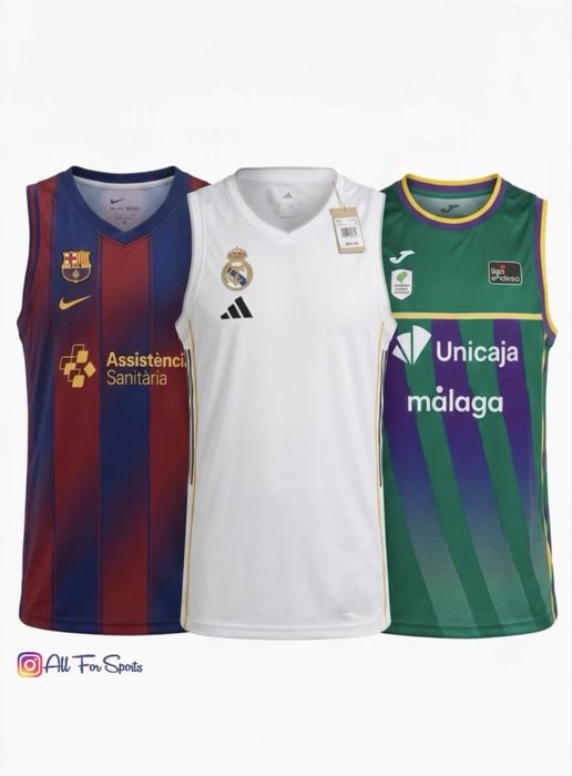 Barcelona / Real Madrid basket / Adidas / Nike / Joma / Unicaja