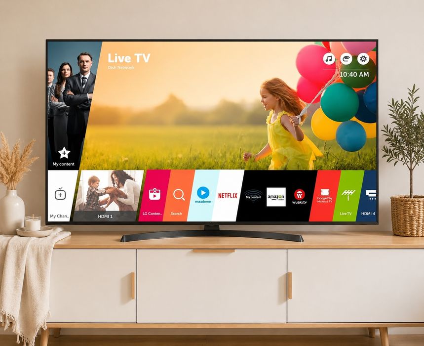 165 Cm LG Smart 4k uhd hdr. 65uk6400plf, Am și Alte Mărimi Mărci Disponibile