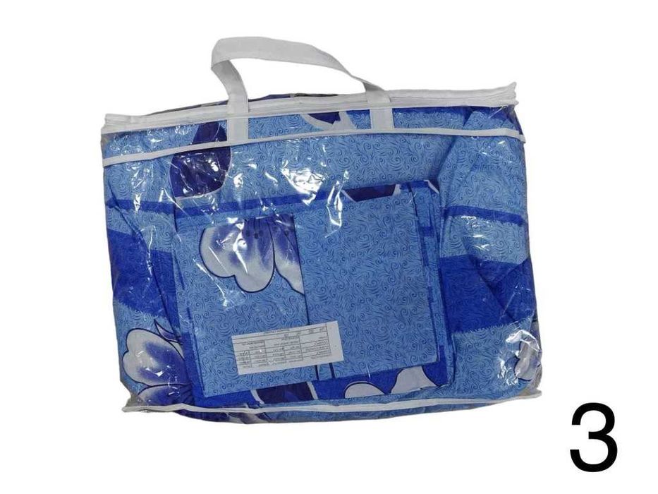 Олекотени завивки с долен чаршаф и калъфка