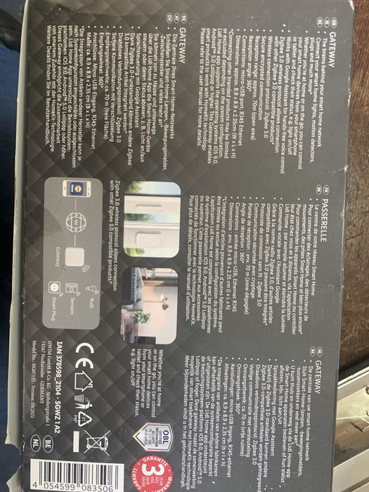 Zigbee gateway siver crest