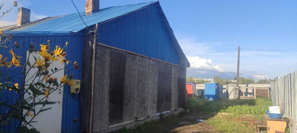 Продам 2-комн.дом в Рабочем. Барачного типа.