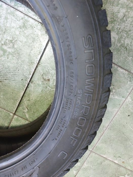 2 anvelope 225/55 R17 C Nokian