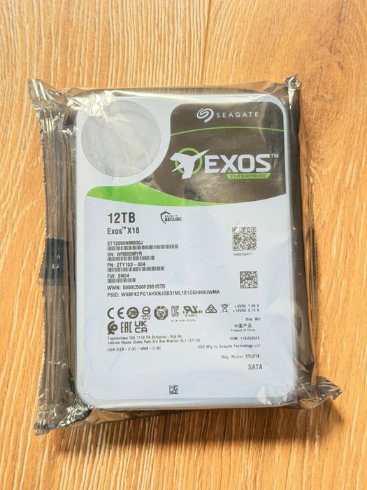 Hard Disk Server Seagate Exos  12TB 3.5 inch, SATA 3, 256 MB, 7200 RPM / NOU