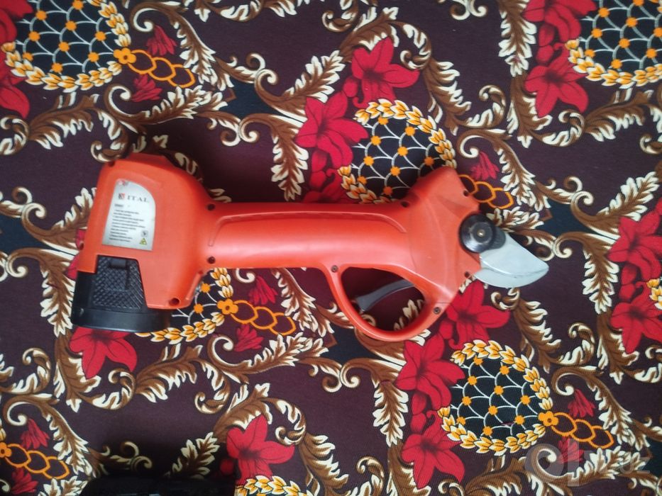 ITAL elektr sekator 3 ta akkumulyator bilan