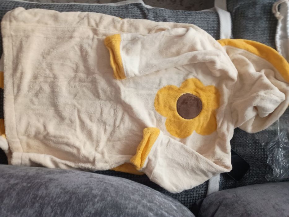 Детский махровый халат 110 см