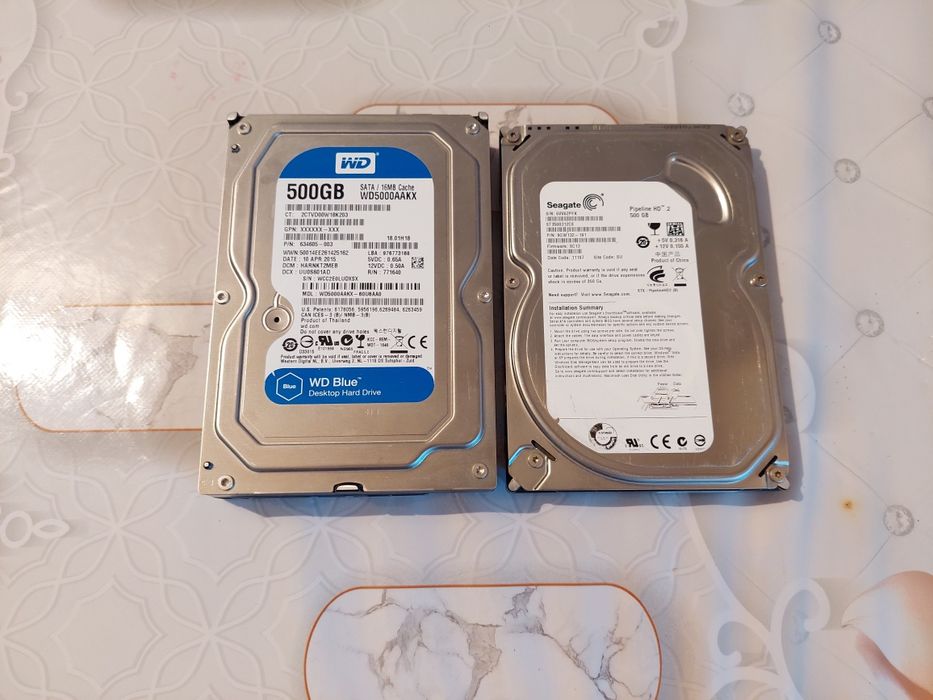 Продам жосткие диски 500GB
