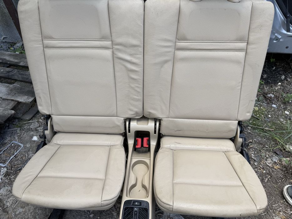 Трети ред седалки 6+1 Bmw x5 e70 Бежов Кожа ( бмв х5 е70 )