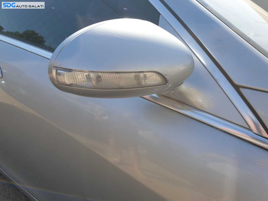 Oglinda Dreapta Electrica cu Pliere Rabatare Mercedes Clasa S Class W221 S320 2005 - 2009 Culoare C775 [C0301]
