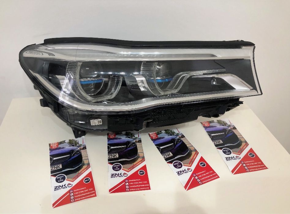 BMW G11 G12 G30 G31 set faruri laser far stanga dreapta kit airbag m