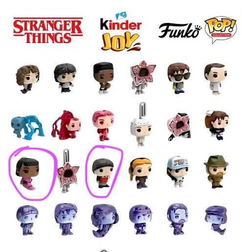 Kinder Joy Stranger things