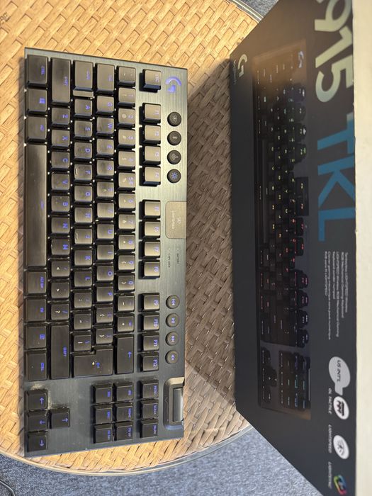 Tastatura Logitech G915 - Tactile, Wireless, Black