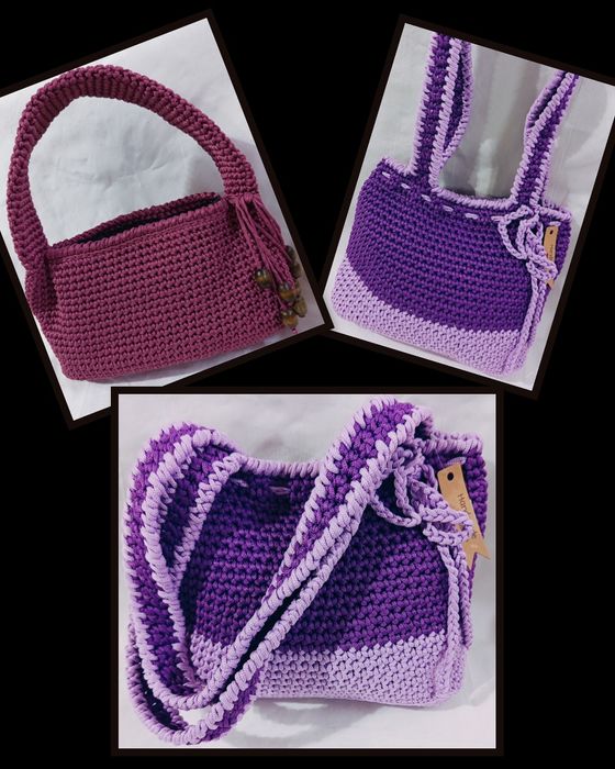 Сумочки вязаные ручной работы