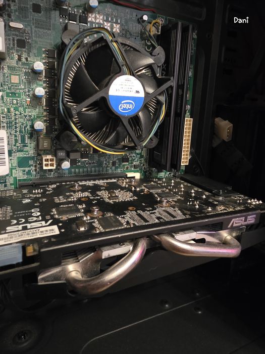 Kit PC i5 2500 + 8GB Corsair + ASUS GTS 450 + carcasă – fără sursă/SSD