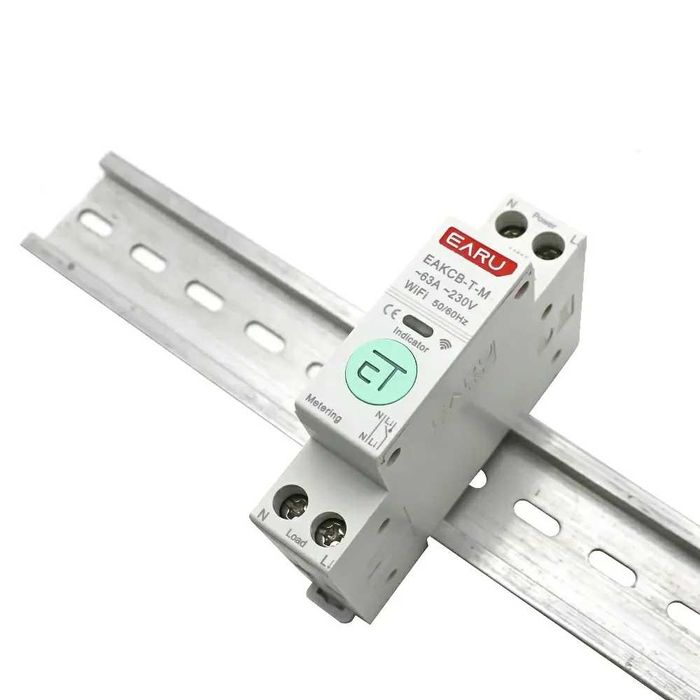 Contor electric siguranta releu protectie supratensiune wifi tuya