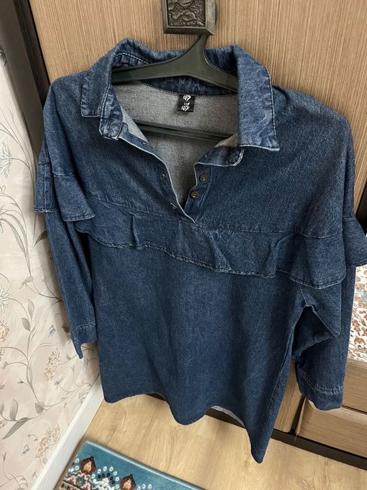 Джинсовое платье