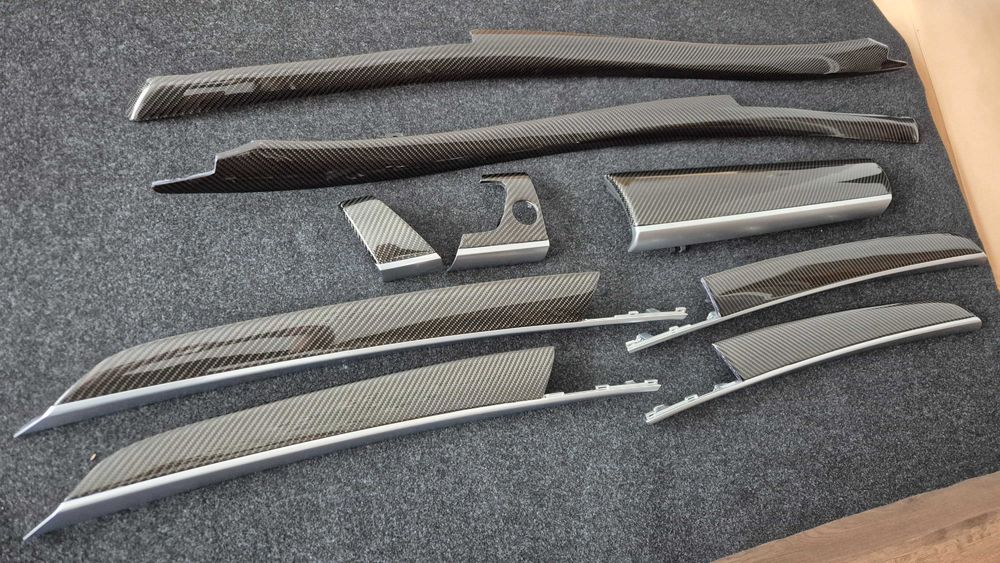 Карбонови интериорни лайсни- комплект за BMW X5, e70