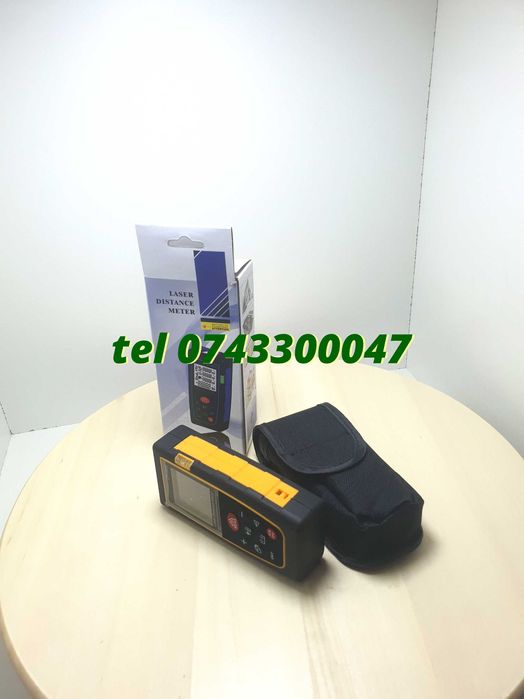 Telemetru Laser Cu Display 40m Multi Functie