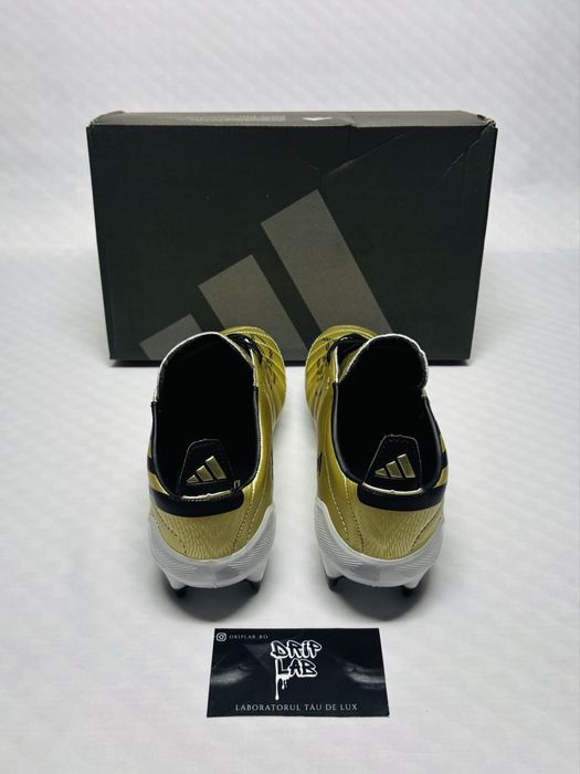Ghete de fotbal adidas Messi f50 aurii 40