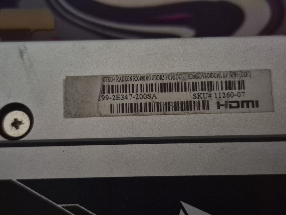 RX 480 8 GB GDRR5