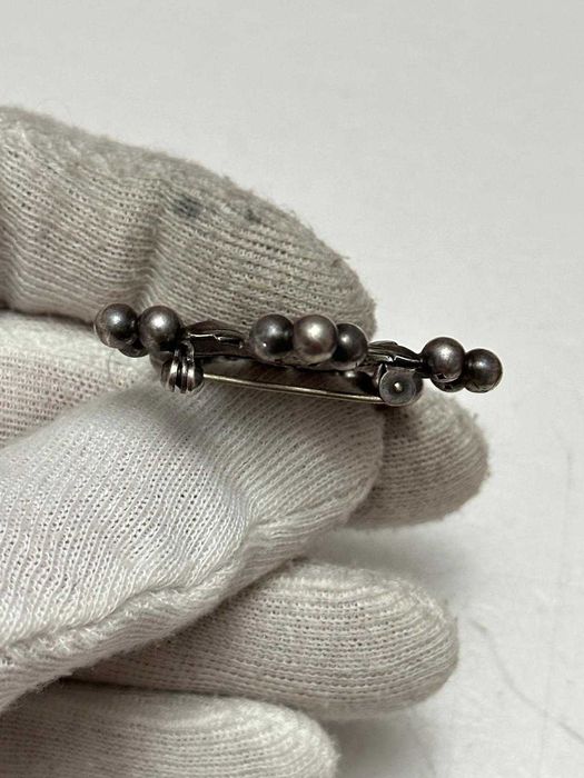 BROSA ARGINT 925 - Floare Stilizata - Niels Eric From - Denmark - 1950