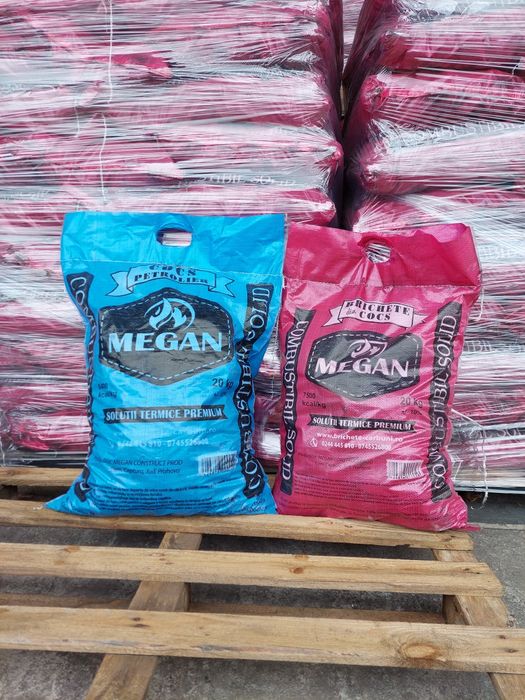 Cocs, brichete din cox și carbuni lignit selectat