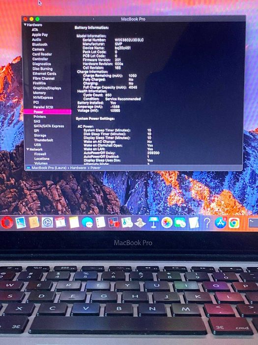 MacBook Pro 13” i5, 4GB RAM, 500GB HDD