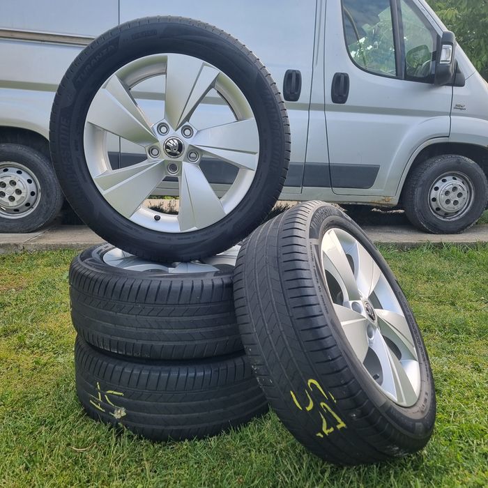 Jante/Roți "17 Originale Skoda 5x112