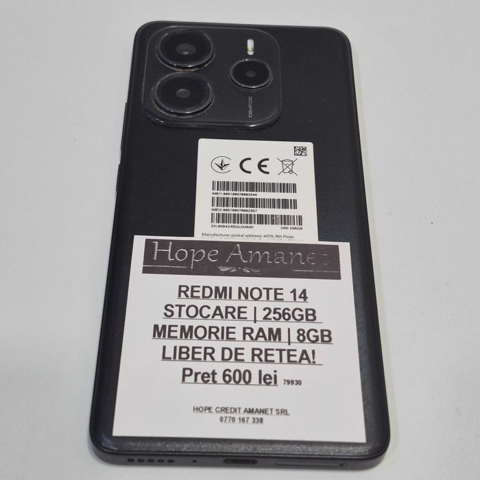 HOPE AMANET P8 Redmi Note 14 256 Gb 8 Gb Ram