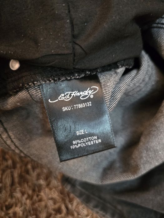 Ed Hardy X Urban Outfitters Black Jorts