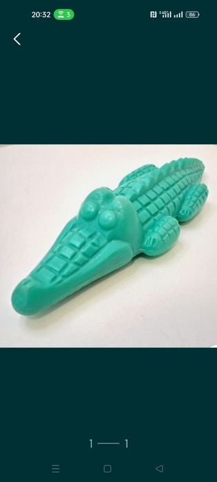 Игрушка СССР редкаяя крокодил Гена