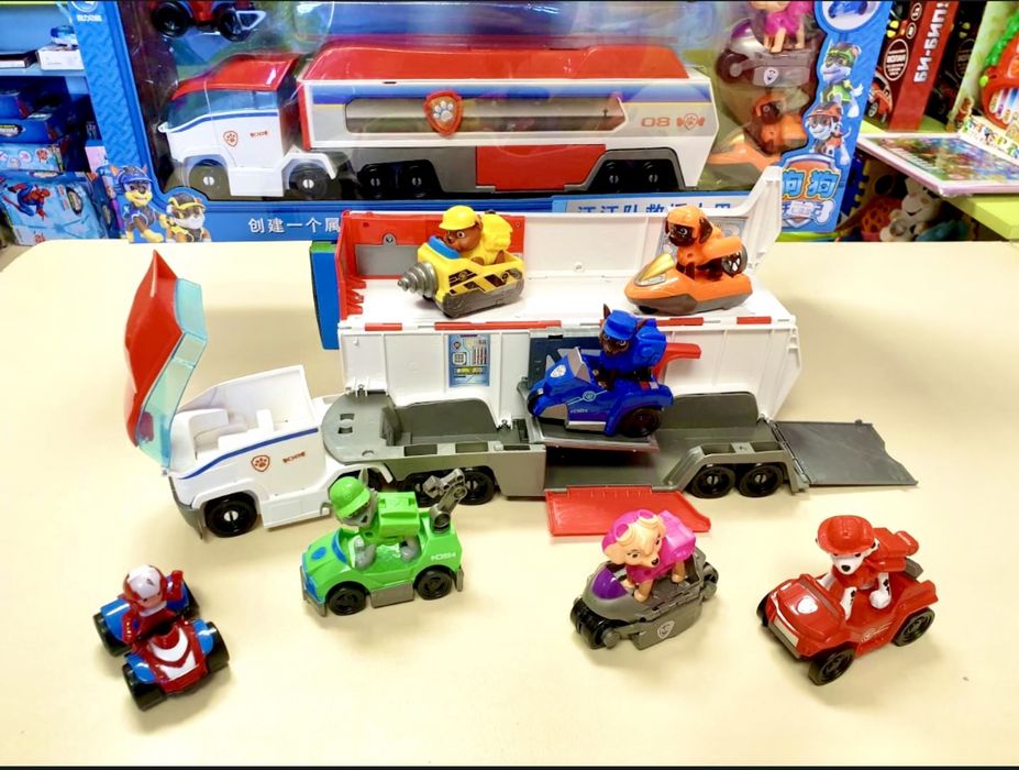 Пес патрул автобус писта/Paw patrol camper/Пес патрул0322/Фигури пес