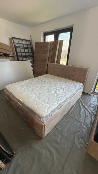Vanzare Paturi latime 160 cm + Saltele DORMEO - Produsele Sunt NOI !