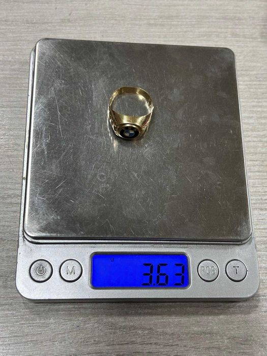 Златен пръстен 14 К 585/  3,63 гр.